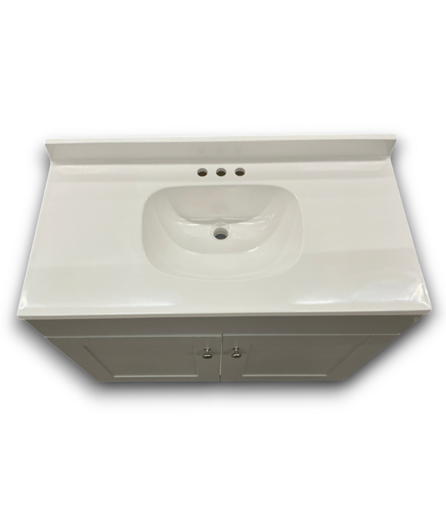 57781 Dover Light Gray Bathroom Vanity With Top