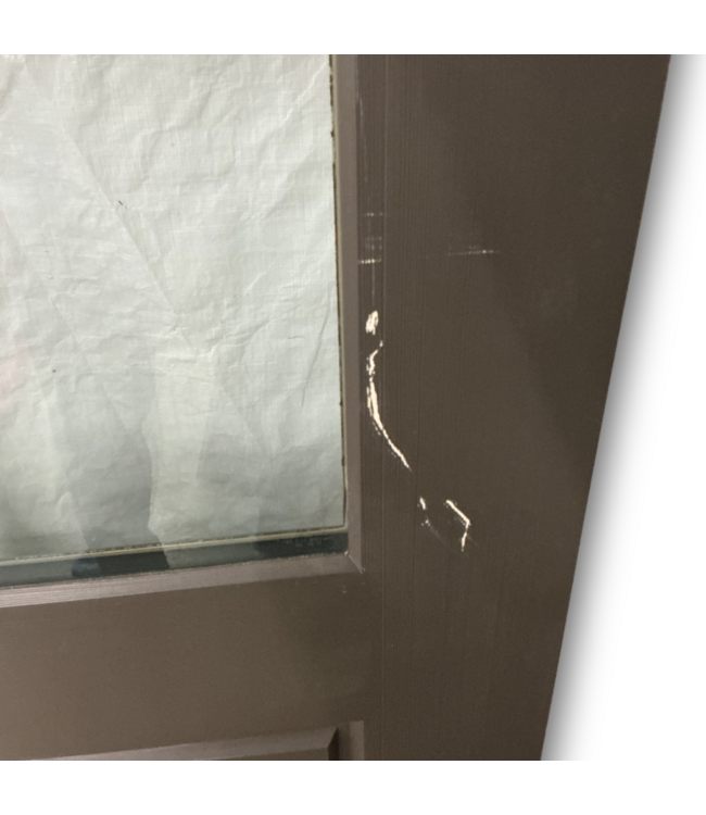 57778 36 X 80 Grey 2/3 Light Exterior Door Slab