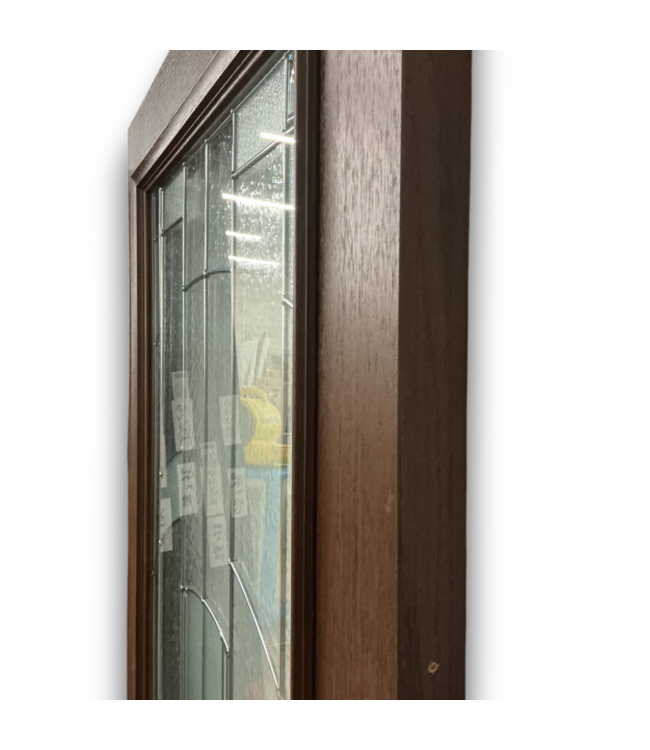 57786 36 X 80 Full Light Decorative Glass Exterior Door