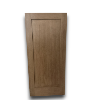 Bud's Warehouse 57789 36 X 80 Drift Wood Single Panel Exterior Door Slab