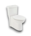 57792 White Elongated Full Toilet