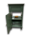57802 Lambert Basil Green Bathroom Vanity With White Vitreous China Top