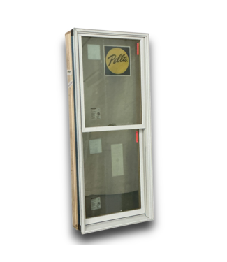 Bud's Warehouse 57804 24.5 X 58.25 White Aluminum Casement Window