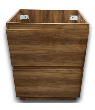 Bud's Warehouse 57822 Dark Brown Freestanding Vanity Without Top