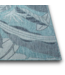 57827 Navy Scallop Rectangular Area Rug