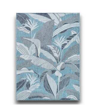 Bud's Warehouse 57827 Navy Scallop Rectangular Area Rug