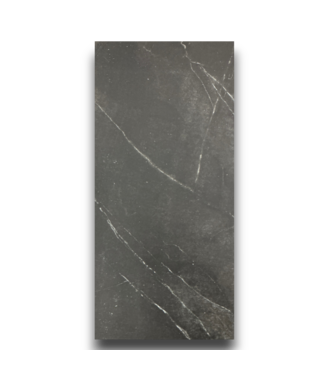 Bud's Warehouse 57815 89.5 Sq. Ft. Black Ice Matte Stone Look Wall Tile