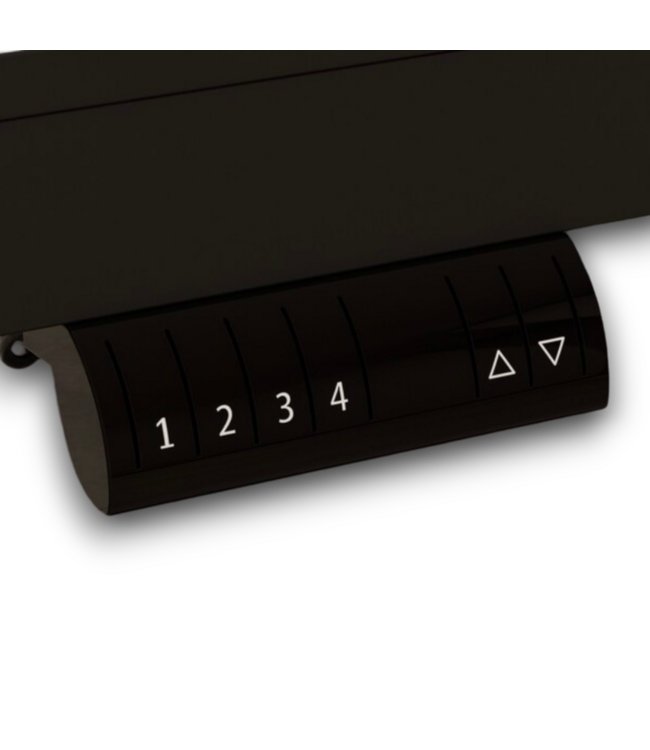 57817 Black Modern/contemporary Executive Desk