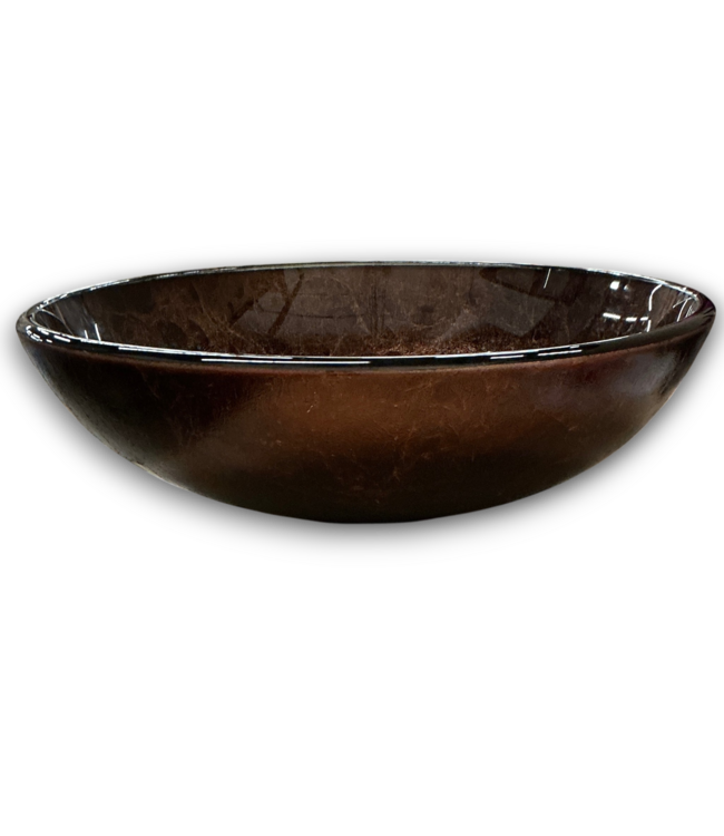 57824 Mahogany Copper Vessel Bath Sink