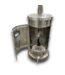 57831 Stainless Steel Liquid Propane Patio Heater 48000-btu
