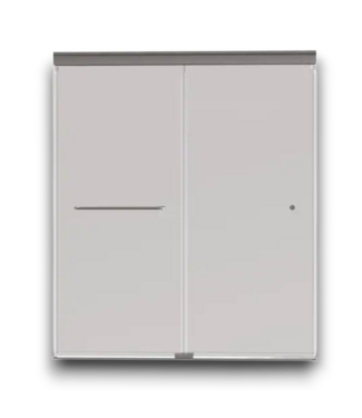 Bud's Warehouse 57840 52-60 X 72 Frameless Clear Glass Shower Door