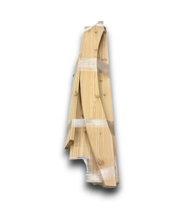 57847 Natural Cedar Garden Bridge