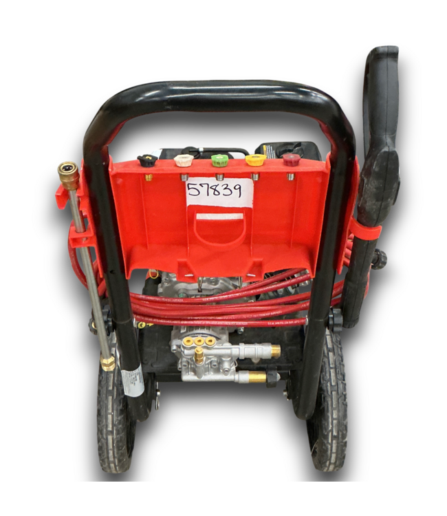 57839 3400 Psi 2.4 Gpm Cold Water Pressure Washer With 5 Spray Tips