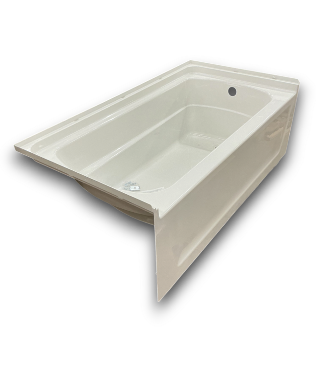 57871 60 X 32 Right Drain White Bathtub Rectangular
