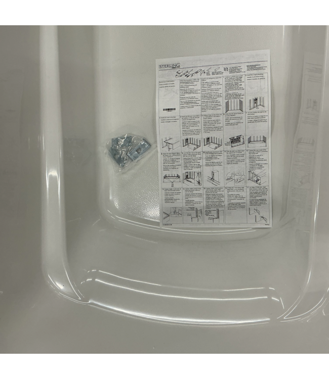 57871 60 X 32 Right Drain White Bathtub Rectangular