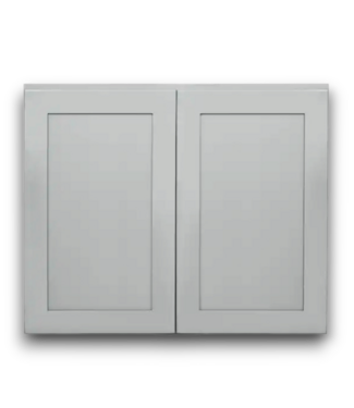 Bud's Warehouse 57869 Overlake Gray Cabinet Recessed Panel Shaker