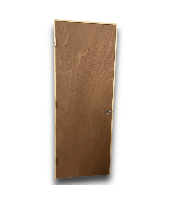 57864 30 X 80 Prehung Flush Hardwood Interior Door