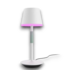 57875 White Led On/off Switch Table Lamp With Shade