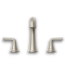 57876 Brushed Nickel Widespread 2-Handle Bath Sink Faucet With Drian