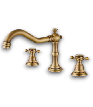 Bud's Warehouse 57877 2-handle Bathroom Sink Faucet With Drain