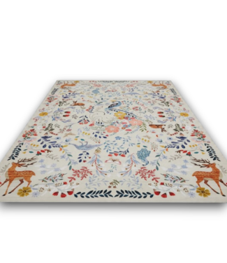 Bud's Warehouse 57881 8 X 10 Machine Washable Print Rug