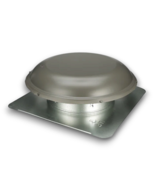 Bud's Warehouse 57883 Galvanized Steel Round Roof Louver