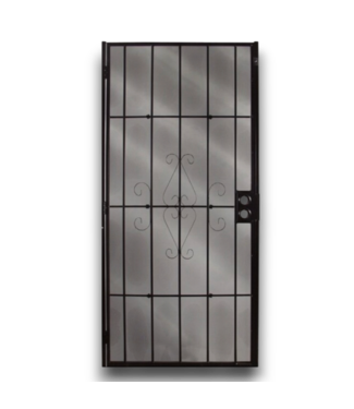 Bud's Warehouse 57886 32 X 81 Black Steel Security Door Slab