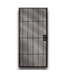 57886 32 X 81 Black Steel Security Door Slab