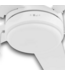 57893 52'' Fairbanks White Ceiling Fan With Light
