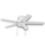57893 52'' Fairbanks White Ceiling Fan With Light