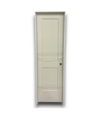 Bud's Warehouse 57895 24 X 80 Prehung Solid Core 2 Panel Interior Door
