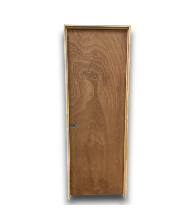57866 28 X 80 Prehung Flush Hardwood Door