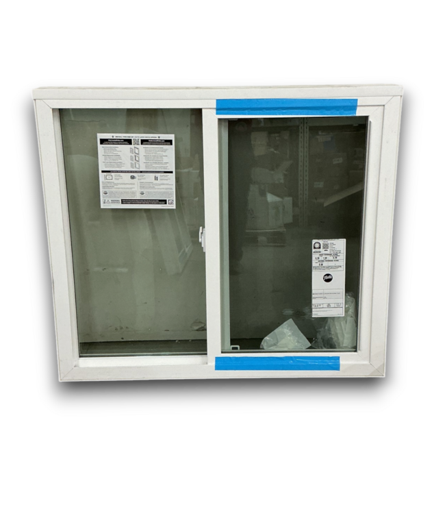 57902 41 X 36 White Vinyl Sliding Window