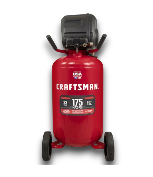 Bud's Warehouse 57908 33-gallon Portable Electric Air Compressor 175-psi