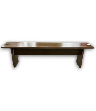 Bud's Warehouse 57914 Brown Wood Dining Bench