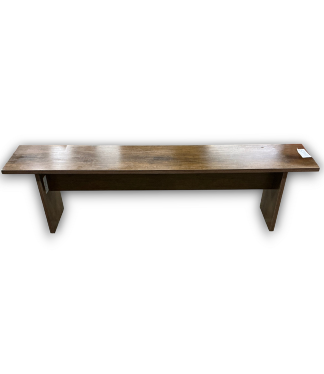57914 Brown Wood Dining Bench
