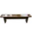 57914 Brown Wood Dining Bench