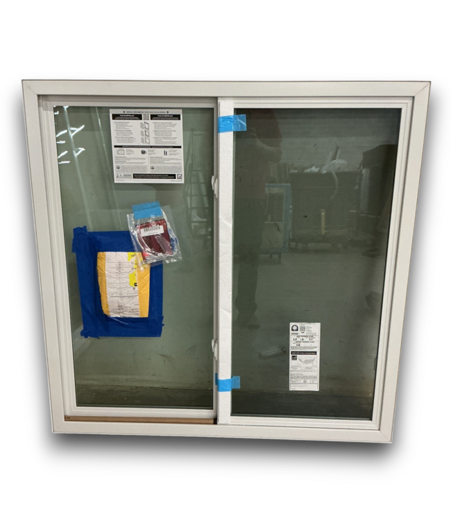 57916 48 X 48 White Aluminum Sliding Window