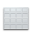 57919 8 X 7 White Insulated Single Garage Door