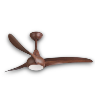 Bud's Warehouse 57921 52'' Light Wave Distressed Koa Ceiling Fan With Led Light