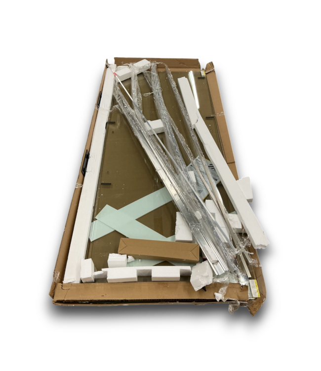 57922 55 To 59 X 72 Frameless Glass Shower Door