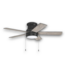 57903 44'' Matte Black Led Flush Mount Ceiling Fan
