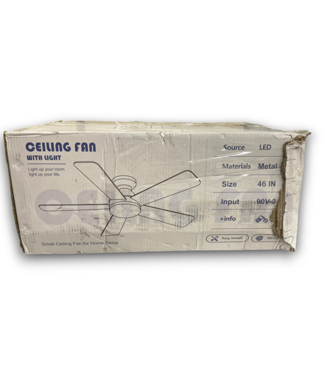 57917 46'' Ceiling Fan With Led Light