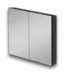 57928 Large Black Medicine Cabinet Mirror