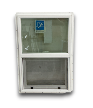 Bud's Warehouse 57929 23.5 X 35.5 White Vinyl Vertical Hung Window