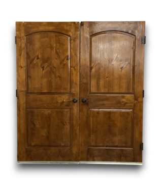 Bud's Warehouse 57931 72 X 80 Solid Exterior Double Doors 2 Panel Each
