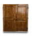 57931 72 X 80 Solid Exterior Double Doors 2 Panel Each