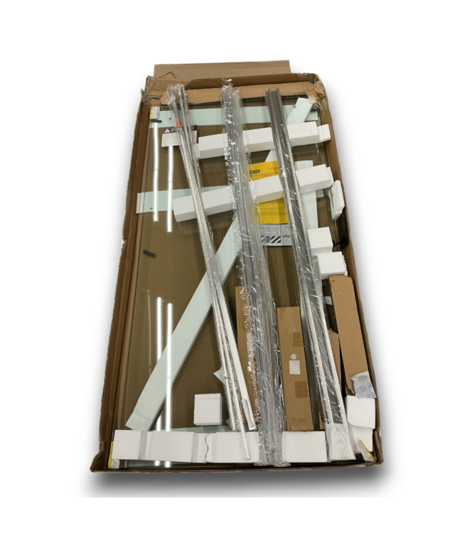 57941 55 To 59 X 60 Framless Shower Door Kit