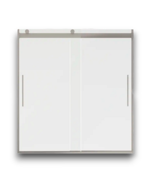 Bud's Warehouse 57941 55 To 59 X 60 Framless Shower Door Kit