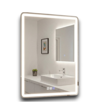 Bud's Warehouse 57942 Lighted Led Fog Free Surface/recessed Mirrored Medicine Cabinet